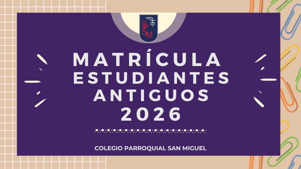 Matrícula estudiantes antiguos