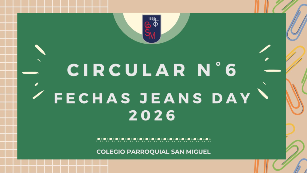 Circular N°6 - Fechas Jeans Day 2026